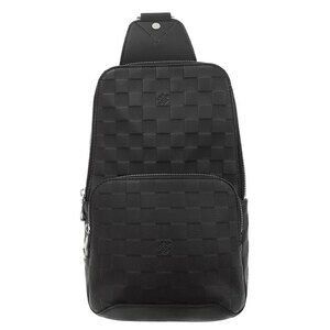Louis Vuitton Damier Infini Black Avenue Sling Bag Body